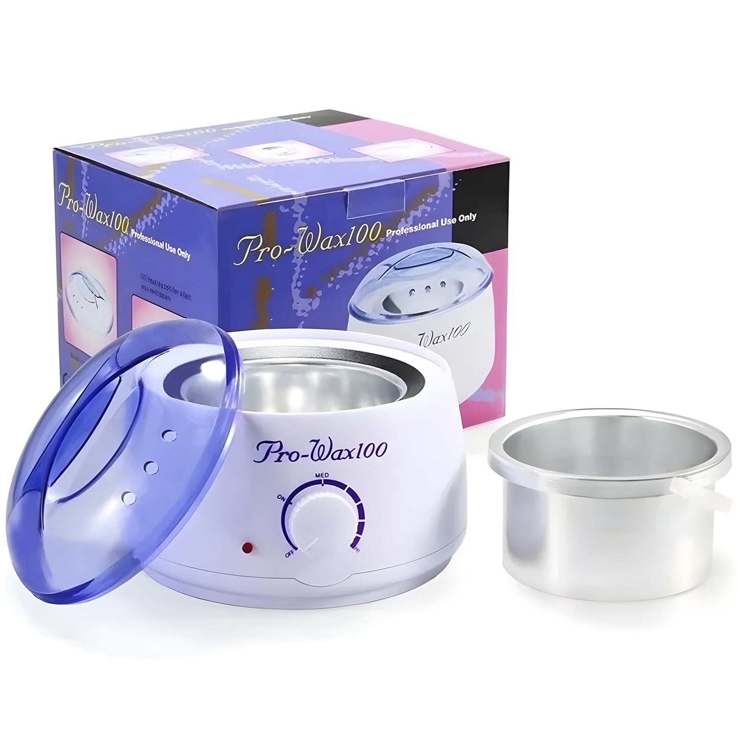 KIT DEPILACIÓN PRO-WAX100 CON CERAS Y ESPÁTULAS