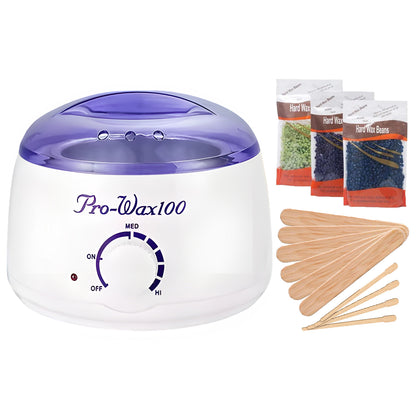 KIT DEPILACIÓN PRO-WAX100 CON CERAS Y ESPÁTULAS