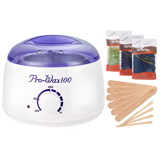 KIT DEPILACIÓN PRO-WAX100 CON CERAS Y ESPÁTULAS
