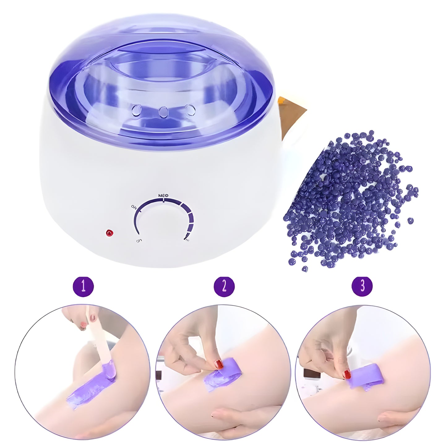 KIT DEPILACIÓN PRO-WAX100 CON CERAS Y ESPÁTULAS