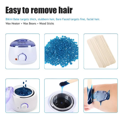 KIT DEPILACIÓN PRO-WAX100 CON CERAS Y ESPÁTULAS
