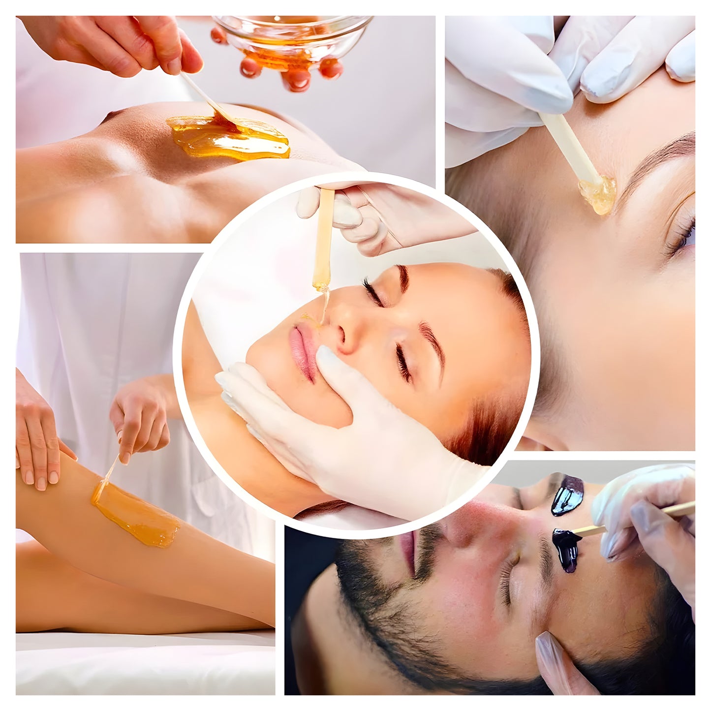 KIT DEPILACIÓN PRO-WAX100 CON CERAS Y ESPÁTULAS