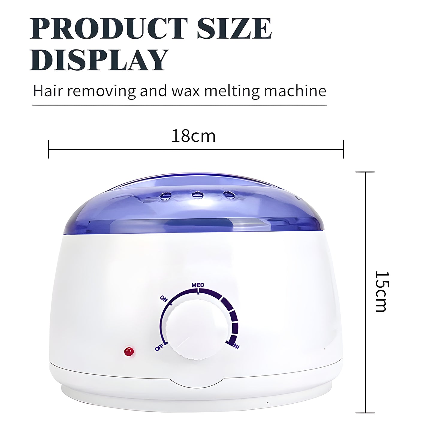 KIT DEPILACIÓN PRO-WAX100 CON CERAS Y ESPÁTULAS